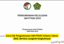 Cara Cek Pengumuman UM-PTKIN 2025: Panduan Lengkap dan Terbaru!
