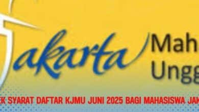 Cek Syarat Daftar KJMU Juni 2025 bagi Mahasiswa Jakarta: Panduan Lengkap