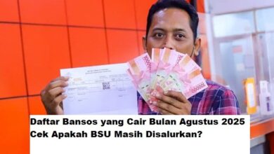 Daftar Bansos Cair Agustus 2025: Cek Apakah BSU Masih Disalurkan?