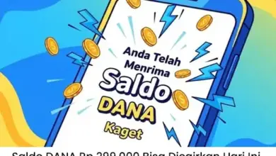 Saldo DANA Rp 299.000 Bisa Dicairkan Hari Ini Lewat Aplikasi Penghasil Uang Terpercaya