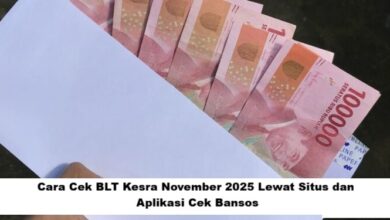 Cara Cek BLT Kesra November 2025 Lewat Situs dan Aplikasi Cek Bansos Terbaru