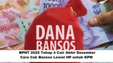 BPNT 2025 Tahap 4 Cair Akhir Desember: Cara Cek Bansos Lewat HP untuk KPM Mudah dan Cepat