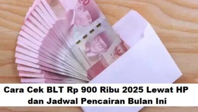 Cara Cek BLT Rp 900 Ribu 2025 Lewat HP & Jadwal Pencairan Bulan Ini Terbaru