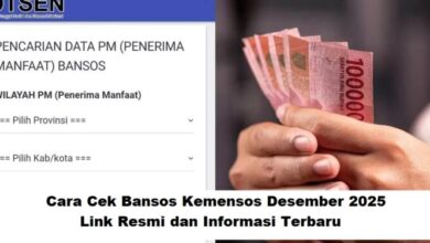 Cara Cek Bansos Kemensos Desember 2025: Link Resmi dan Info Terbaru Terpercaya
