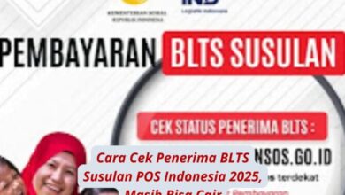 Cara Cek Penerima BLTS Susulan POS Indonesia 2025, Masih Bisa Cair Tahun Ini