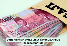 Daftar Rincian UMK Sumut 2026 di 33 Kabupaten/Kota: Update Terbaru Upah Minimum