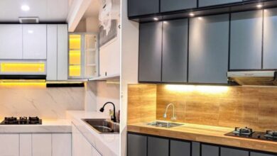 5 Model Kitchen Set Aluminium ACP Minimalis & Modern untuk Inspirasi Dapur Masa Kini yang Stylish