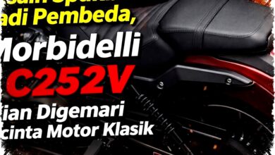 Desain Spakbor Klasik Unik Bikin Morbidelli C252V Semakin Digemari Pecinta Motor Cruiser Indonesia