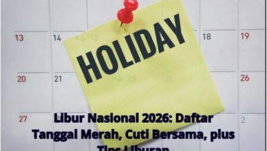 Libur Nasional 2026: Tanggal Merah & Cuti Bersama Lengkap plus Tips Liburan Efektif dan Hemat
