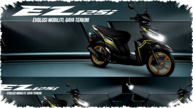 WMOTO EZ125i Skutik 125cc dengan Tangki 6 Liter Siap Saingi Honda Vario, Meluncur 2026
