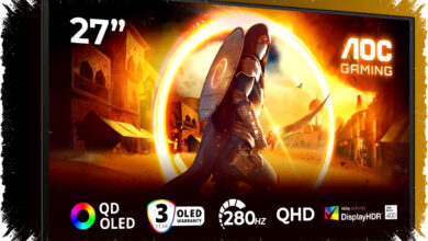 AOC Perkenalkan Monitor Gaming QD-OLED 27 Inci Dengan Refresh Rate 280Hz dan Respons 0,03ms untuk Performa Ultra Cepat dan Visual Maksimal