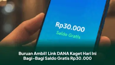 Buruan Klaim Link DANA Kaget Hari Ini, Dapatkan Saldo Gratis Rp30.000 dengan Aman!