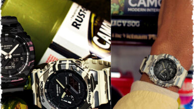 Casio GA-2100 Camo Edition Rilis 3 Model Baru dengan Desain Metallic Camouflage & Carbon Core Guard