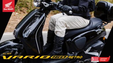 Honda NWF 150: Skutik Retro Premium dengan Desain Vespa & Fitur Modern, Bukan Vario 160