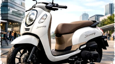 Honda Scoopy Terbaru: Desain Stylish, Mesin Irit, Fitur Canggih & Keamanan Maksimal!