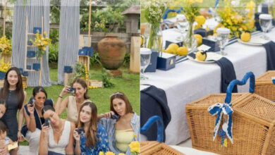 Inspirasi Dekorasi Bridal Picnic Patricia Schuldtz: Nuansa Biru-Kuning Segar dan Personal