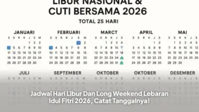 Jadwal Libur dan Long Weekend Lebaran Idul Fitri 2026: Cuti Bersama dan Tanggal Penting!
