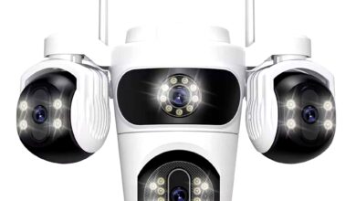 Kamera Keamanan Tiga Lensa WQQ890-XM-2: Deteksi & Pelacakan Orang AI, Fitur Lengkap, Harga Terjangkau