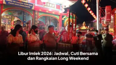 Libur Imlek 2026: Jadwal Cuti Bersama & Long Weekend 4 Hari di Pertengahan Februari