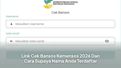 Link Cek Bansos Kemensos 2026: Cara Mudah Supaya Nama Anda Terdaftar & Vetifikasinya