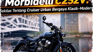 Morbidelli C252V: Cruiser 250cc Bergaya Klasik-Modern dengan Mesin V-Twin Tangguh & Fitur Canggih