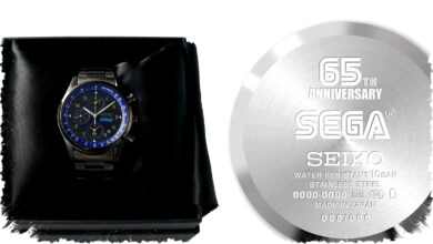 SEGA x SEIKO Rilis Jam Tangan Edisi 65 Tahun dengan Desain Eksklusif & Fitur Kronograf