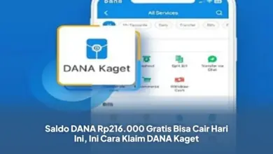 Saldo DANA Rp216.000 Gratis Bisa Cair Hari Ini, Begini Cara Mudah Klaim DANA Kaget!