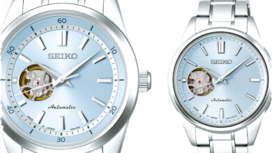 Seiko Luncurkan Jam Tangan Open-Heart Terbatas dengan Mesin 4R38 dan Dial Biru Muda Eksklusif
