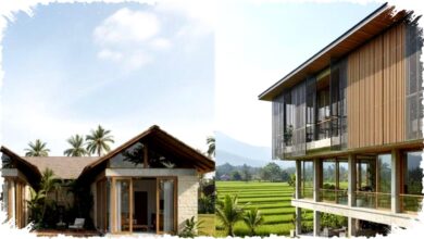 Temukan 5 Desain Rumah Pinggir Sawah yang Memukau Dengan Privasi Terjaga dan Pemandangan Hijau Menyegarkan