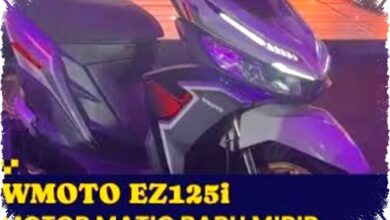 WMOTO EZ125i 125cc Siap Saingi Vario 2026 dengan Tangki 6 Liter dan Fitur Modern Terjangkau