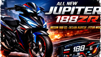 Yamaha All New Jupiter 188ZR 188cc Hadir Dengan Desain Street Fighter dan Performa Ledakan Siap Tantang Kongsi Honda di 2026