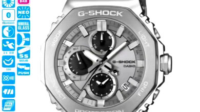 Casio GMC-B2100ADS-1ADR Siap Hadir Dengan Full Metal CasiOak, Solar Tough Premium Meluncur April