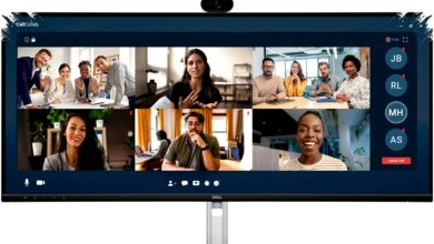 Dell Pro P 34 Ubah Rapat Video, Webcam QHD dan Tombol Teams Jadi Pembeda