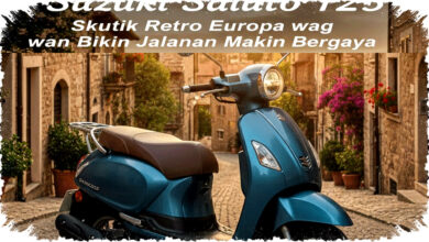Harga Suzuki Saluto 125 Rp40 Jutaan Menggoda Desain Retro Eropa dan Fitur Modern Memperkuat Dominasi Skutik Urban Berkelas
