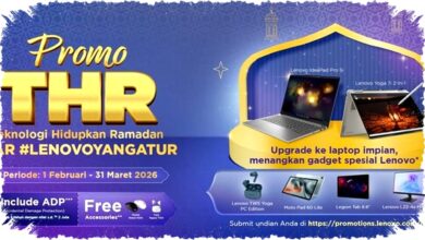 Sambut Ramadan Dengan Promo THR Lenovo, Raih Perlindungan 3 Tahun dan Ikuti Undian Gadget Canggih Buat Aktivitas Maksimal!