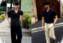 7 Inspirasi Outfit Bukber Earth Tone Ala Dunk Natachai, Simpel Namun Elegan dan Berbeda