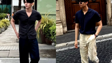 7 Inspirasi Outfit Bukber Earth Tone Ala Dunk Natachai, Simpel Namun Elegan dan Berbeda